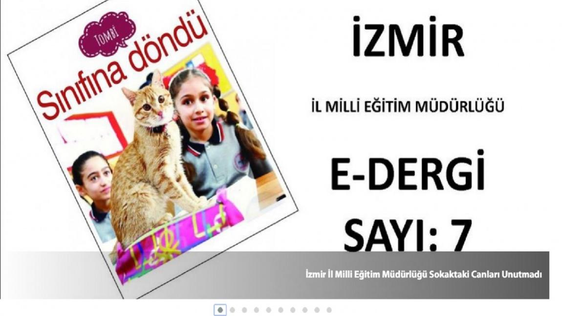 İzmir İl Milli Eğitim Müdürlüğü E-Dergi 7. Sayı